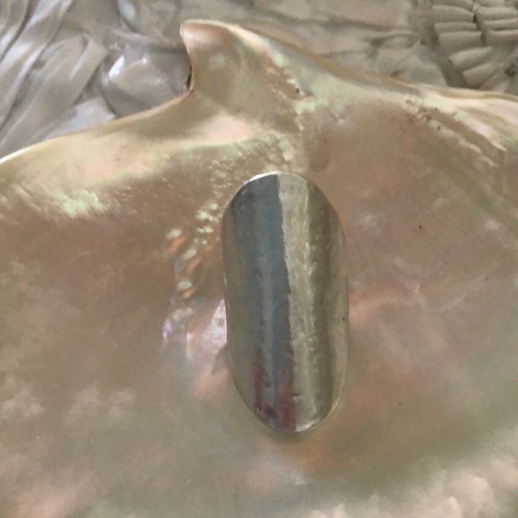 Big, funky, artsy, bold Sterling Silver Ring - Picture 7 of 8